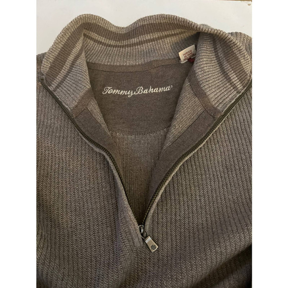 Tommy Bahama Other - Tommy Bahamas - Pull Over Zipper 100% Cotton sweater - Size 1XB - NWOT